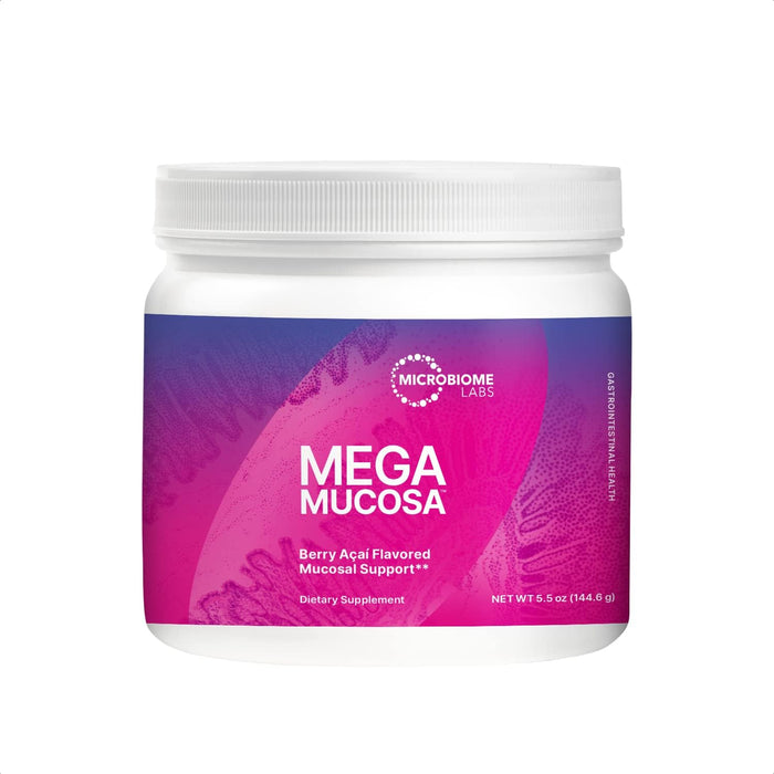 Microbiome Labs MegaMucosa 5.5 oz Berry Acai Flavor