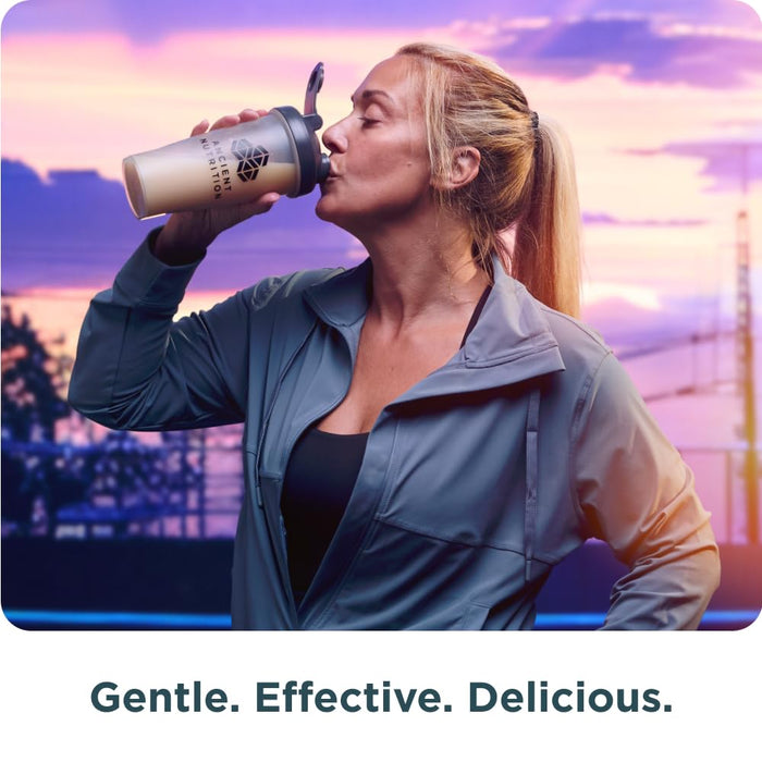 Ancient Nutrition Grass Fed Whey Protein + Fat Loss Blend, Vanilla Cinnamon, 23g Protein