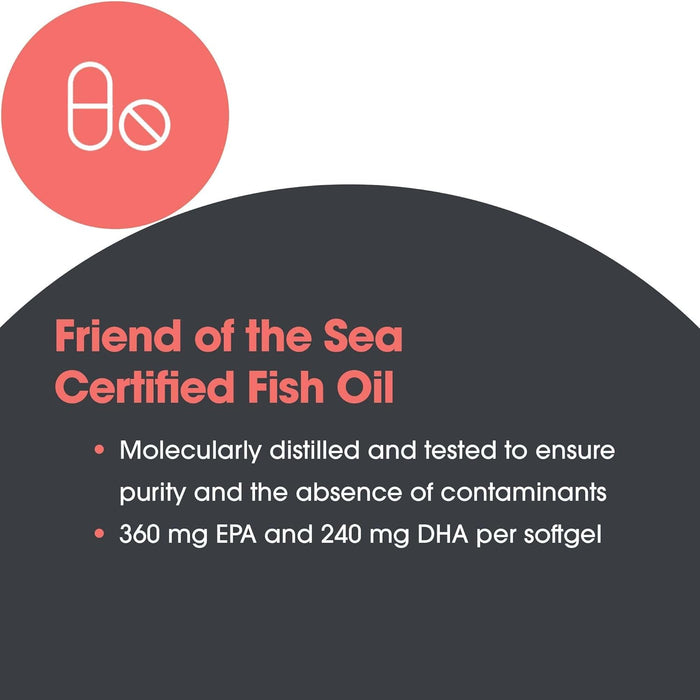 Allergy Research Group - Super EPA - Omega 3 Fish Oil 60 Softgels