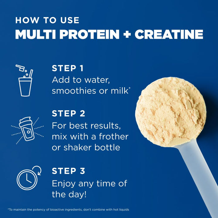 Ancient Nutrition Multi Protein Animal Powder - Vanilla Bean, 15 Servings
