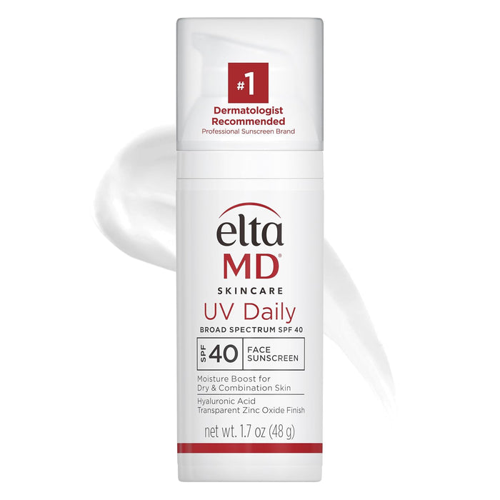 EltaMD UV Daily Face Sunscreen Zinc Oxide SPF 40 1.7 Oz Pump