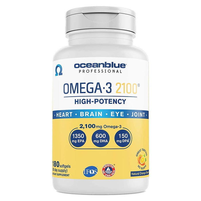 Oceanblue Professional Omega-3 2100 – 180ct 90 Servings