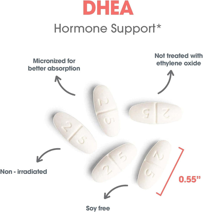 Allergy Research Group -DHEA 10 mg 60 Scored Tablets