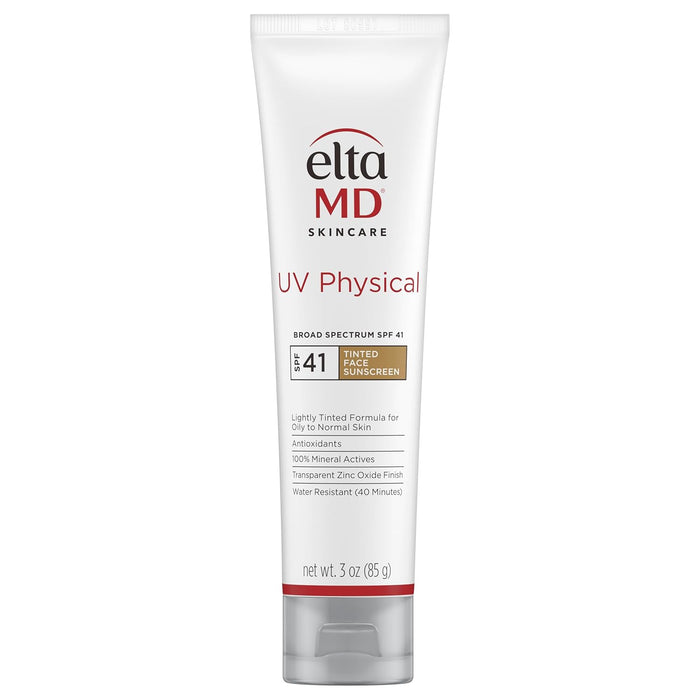 EltaMD UV Physical Tinted Face Sunscreen SPF 41 3.0 oz Tube