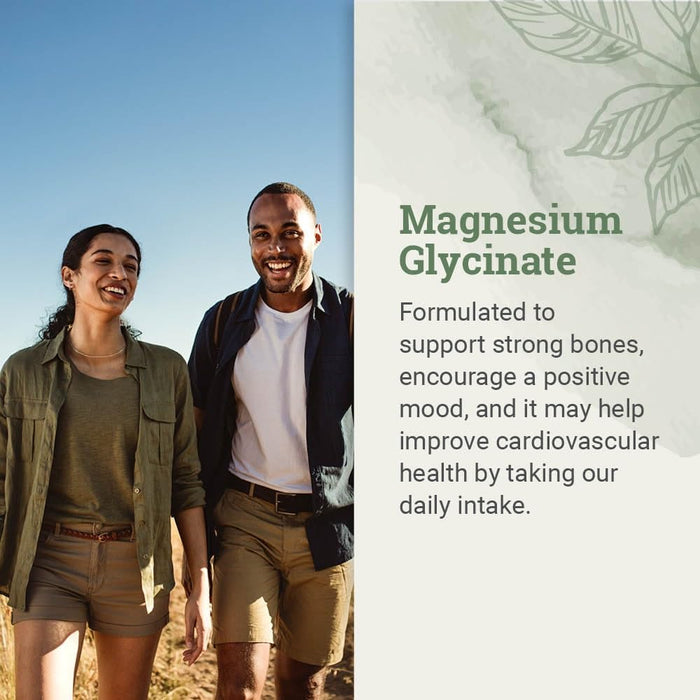 Earth Harmony Pure Magnesium Glycinate 500mg 120 Capsules