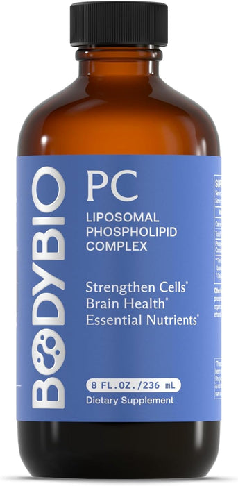 BodyBio Brain Supplement 8 oz PC - Pure Phospholipid Complex