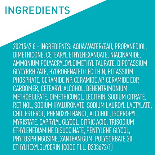 CeraVe 1 Oz Retinol Serum for Post-Acne Marks and Skin Texture