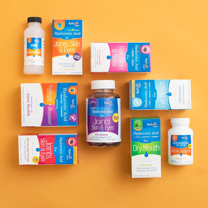 Hyalogic Chewy HA Gummies 60 ct Mixed Berry Flavor