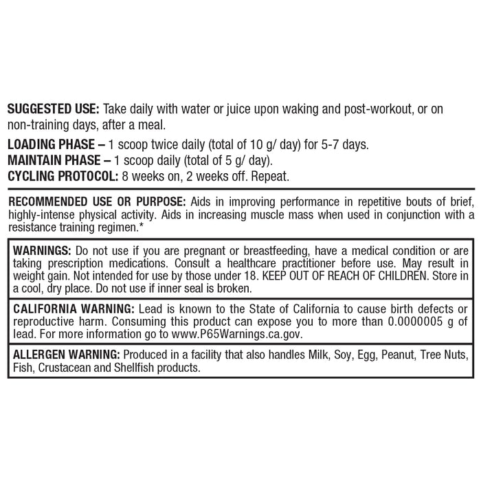 ALLMAX Nutrition - Creatine Gluten Free & Fast Absorbing 400g