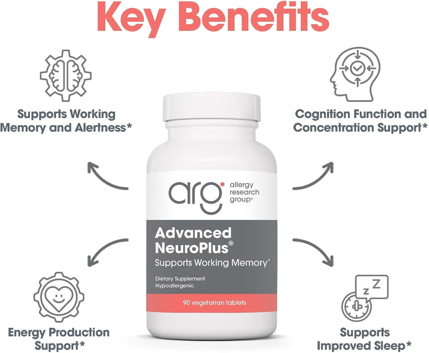 Allergy Research Group Advanced NeuroPlus 90 vegtabs