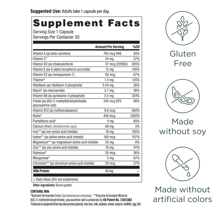 Ancient Nutrition Bone Health Multivitamin 30 Capsules