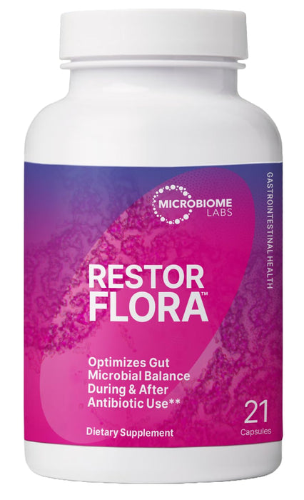 Microbiome Labs RestorFlora - 21 Capsules