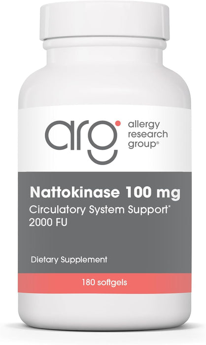 Allergy Research Group Nattokinase NSK-SD 100mg 180 Softgels