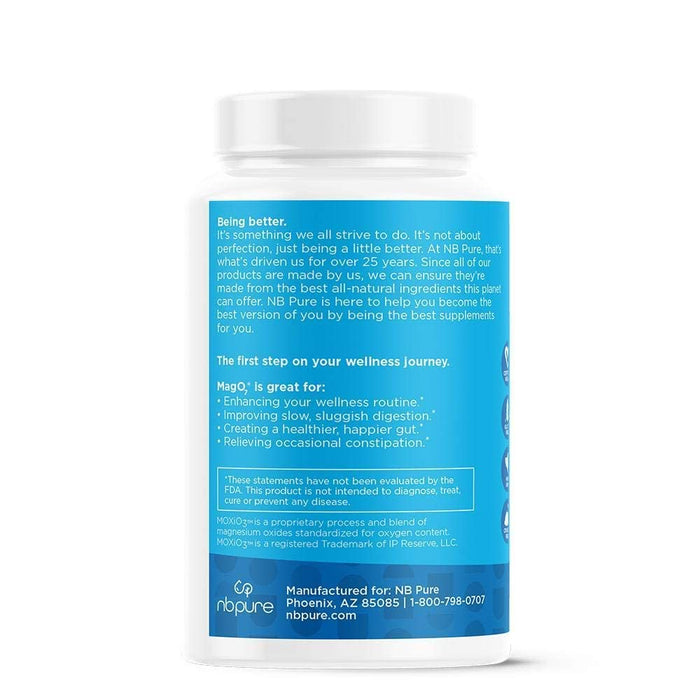 nbpure MagO7 Natural Colon Cleanse & Detox - 30 Capsules