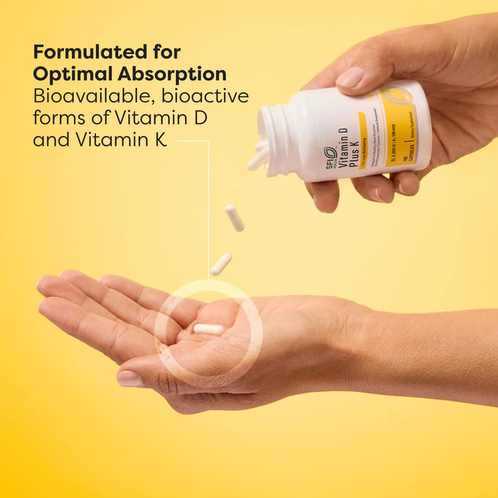 SFI Health Vitamin D Plus K 60 Capsules