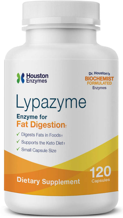 Houston Enzymes – Lypazyme – 120 Capsules