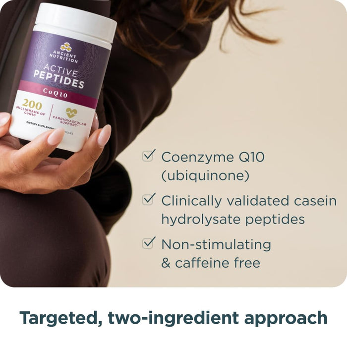 Ancient Nutrition Active Peptides CoQ10 Capsules - 60 capsules