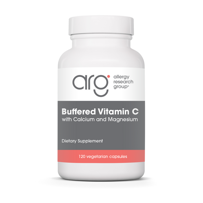 Allergy Research Group - Buffered Vitamin C - Antioxidant, Calcium/Mag - 120 Veg Capsules