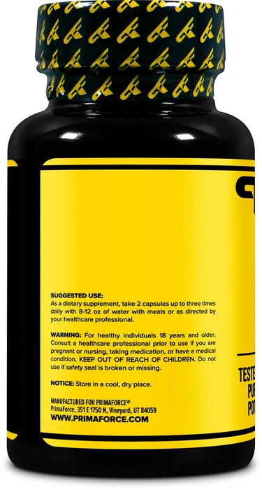 PrimaForce Yohimbine HCl 2.5mg - 90 Capsules