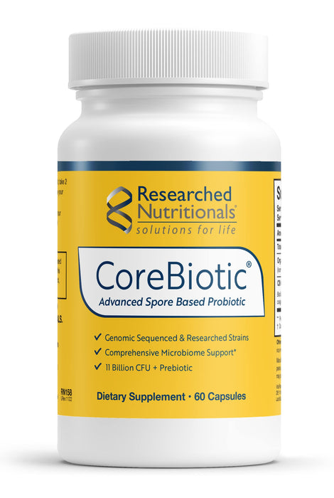 Researched Nutritionals CoreBiotic Shelf-Stable 60 Capsules