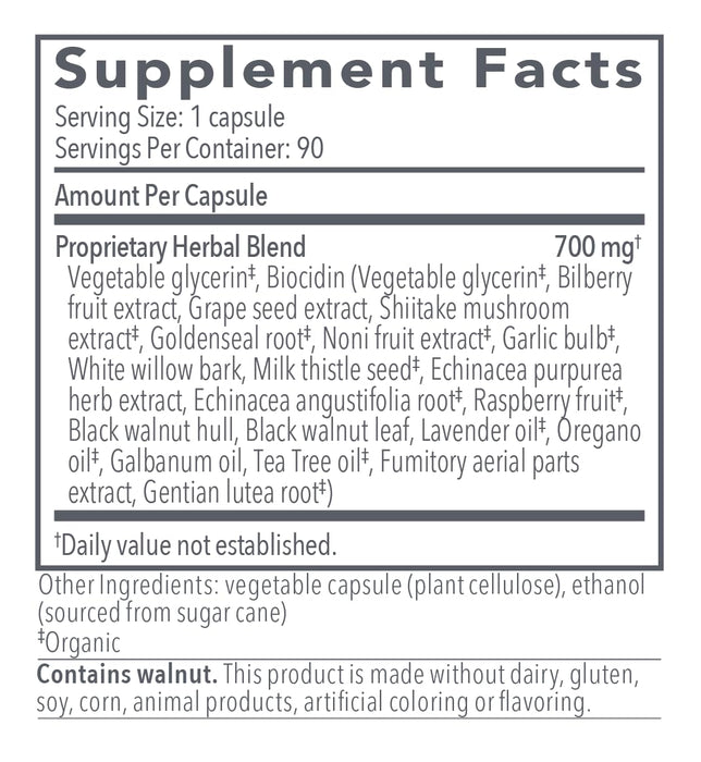 Biocidin Capsules 90 Capsules