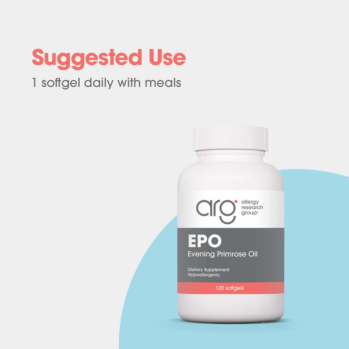 Allergy Research Group - EPO Evening Primrose Oil 120 Softgels