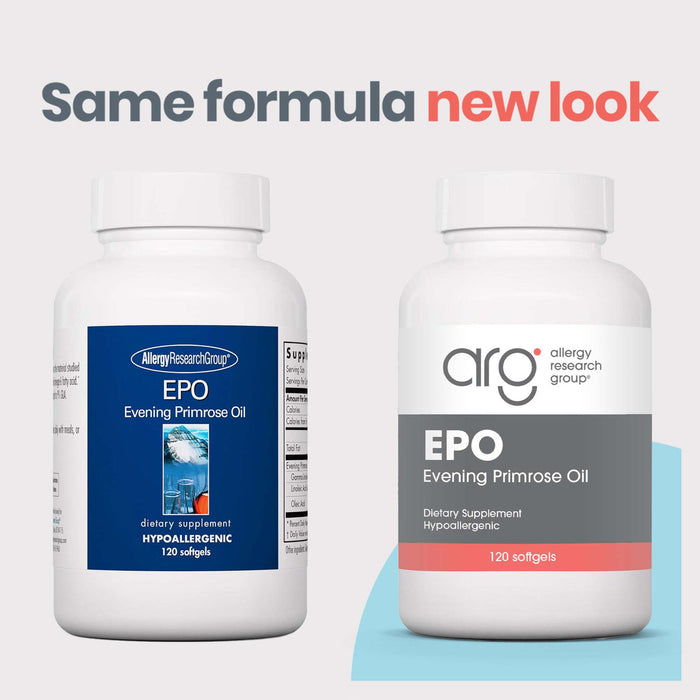 Allergy Research Group - EPO Evening Primrose Oil 120 Softgels