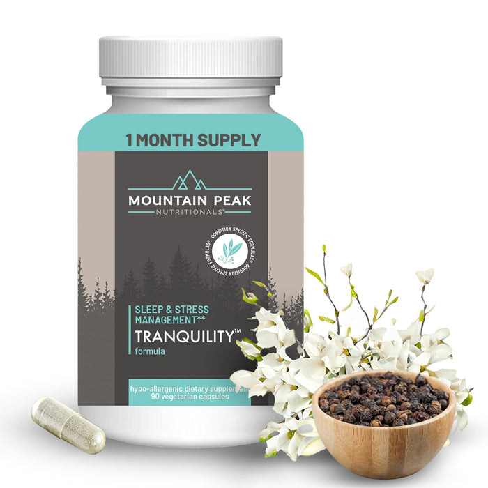 Mountain Peak Nutritionals Tranquility Formula - 90 Vegetarian Capsules