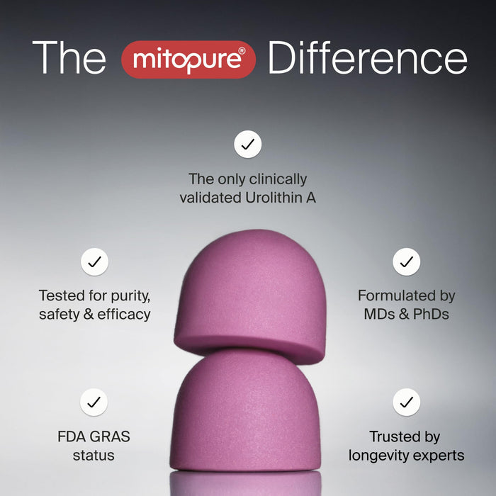 Timeline Mitopure Urolithin A Supplement 60 Gummies