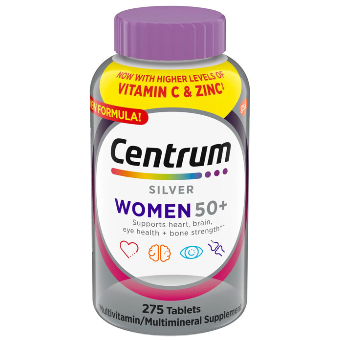 Centrum Silver Women 50 Plus Multivitamin 275 Tablets