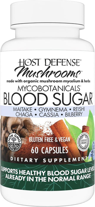 Host Defense Mycobotanicals Blood Sugar 60 caps