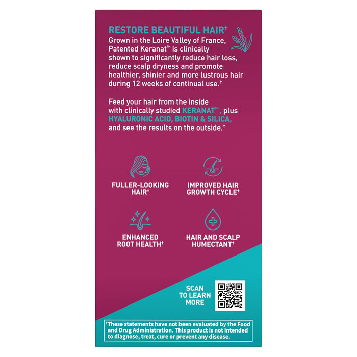 Garden of Life Hair Growth 30 Plant-Based Capsules