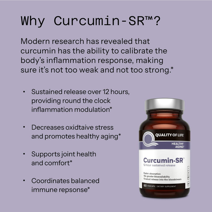 Quality of Life Curcumin-SR - 60 Vegicaps