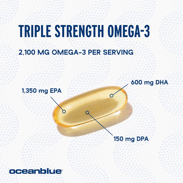 Oceanblue Professional Omega-3 2100 – 180ct 90 Servings