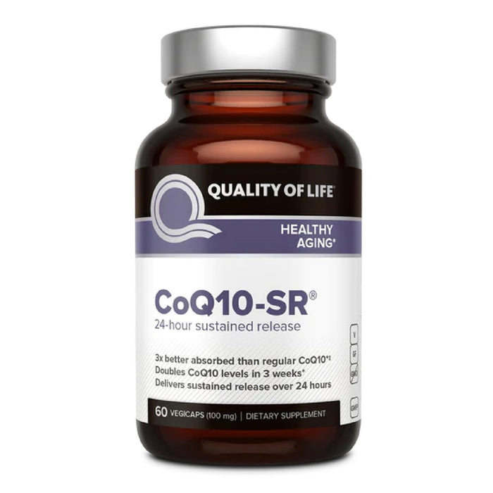 Quality of Life Powerful CoQ10 - 60 Vegetable Capsules