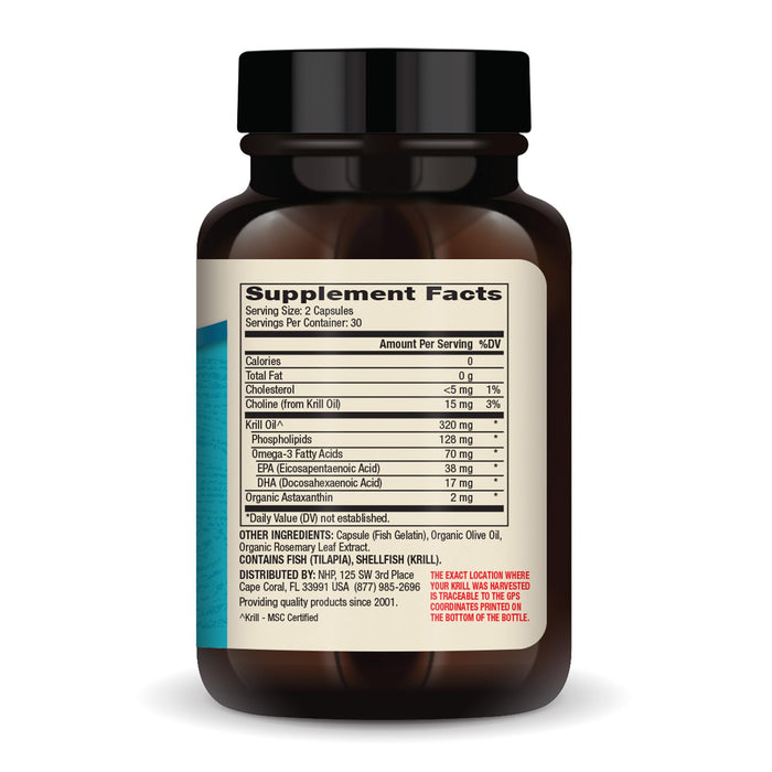 Dr. Mercola Krill Oil for Kids - 320 mg - 60 Capsules