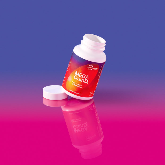 Microbiome Labs MegaQuin D3 + K2 - 60 Capsules