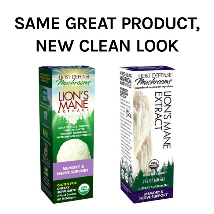 Host Defense Lion's Mane Extract 2 Fl Oz