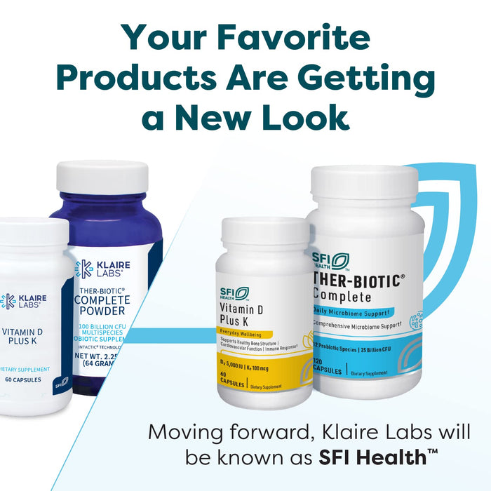 Klaire Labs SFI Health Ther-Biotic Synbiotic - Prebiotics and Probiotics- 30 capsules