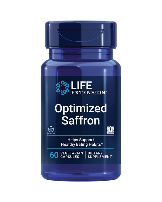 Life Extension Optimized Saffron 60 vegetarian capsules