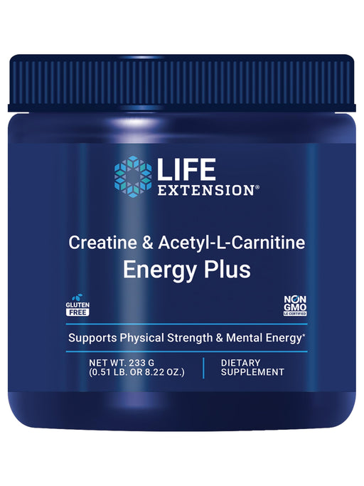 Life Extension, Creatine & Acetyl-L-Carnitine, Energy Plus Life Extension, Creatine & Acetyl-L-Carnitine, Energy Plus