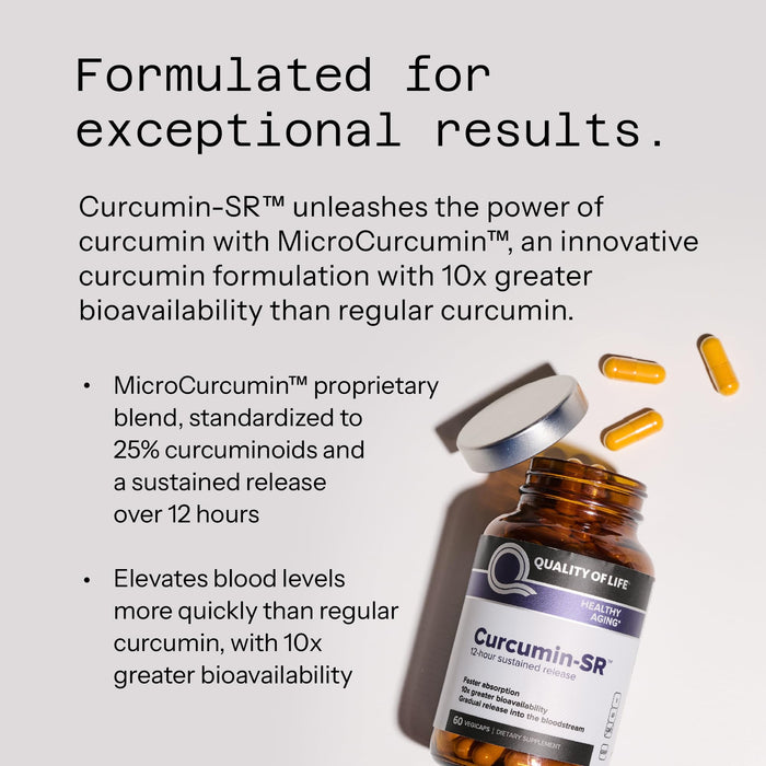 Quality of Life Curcumin-SR - 60 Vegicaps