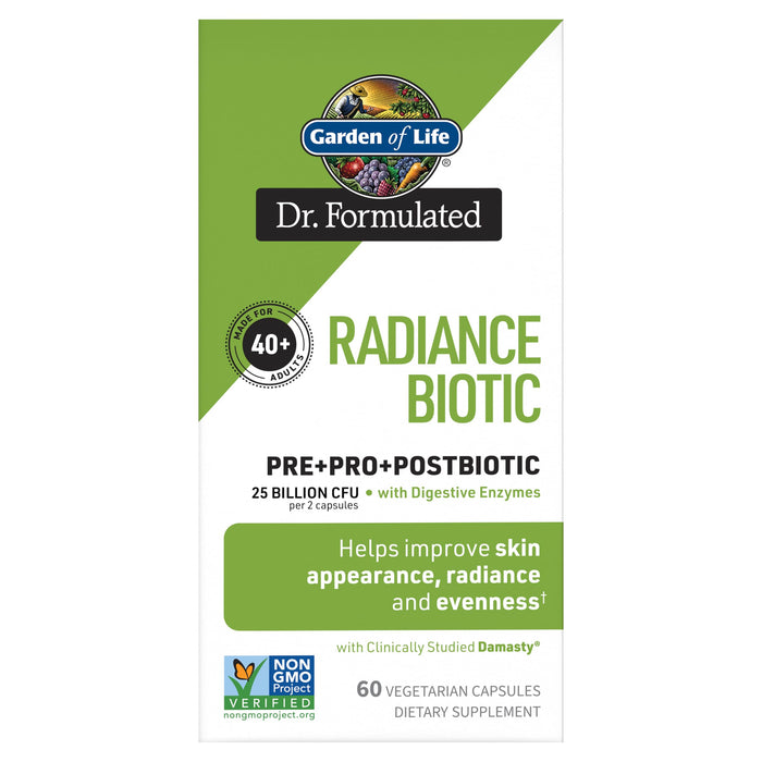 Garden of Life Dr. Formulated Radiance Biotic 40+, 60 Capsules