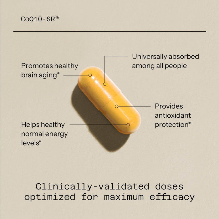 Quality of Life Powerful CoQ10 - 60 Vegetable Capsules