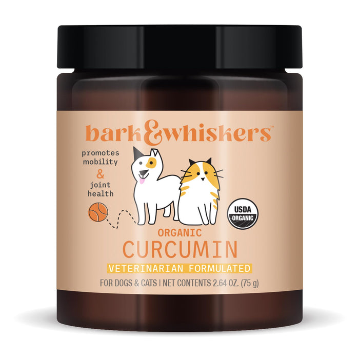 Bark & Whiskers Organic Curcumin Extract for Cats & Dogs 2.64 Oz. (75 g)