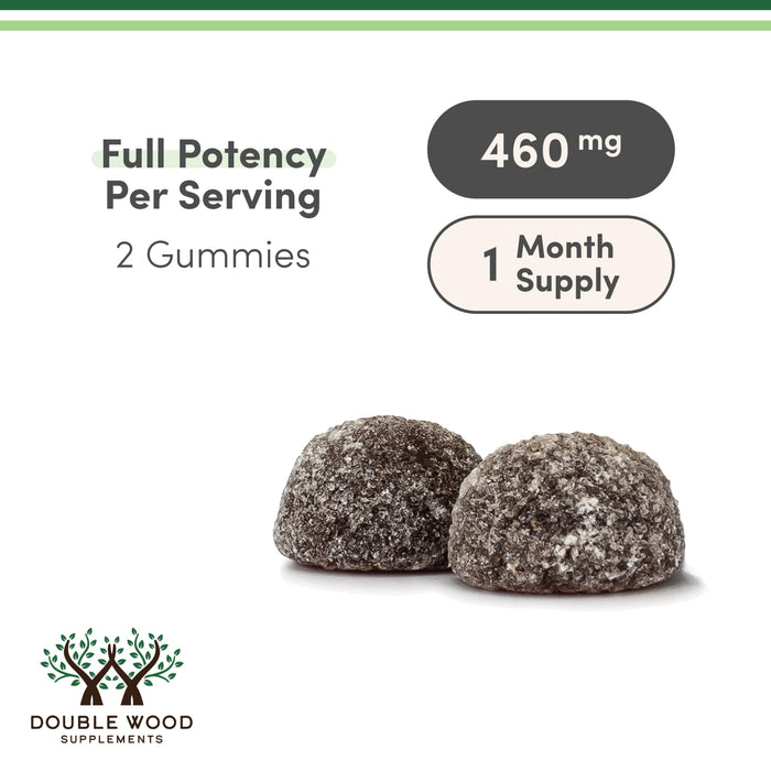 Double Wood Supplements Magnesium Glycinate Gummies 60 count