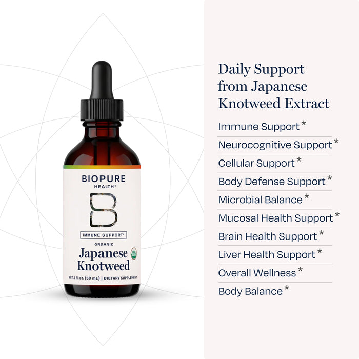 BioPure Japanese Knotweed Tincture, 84 Servings