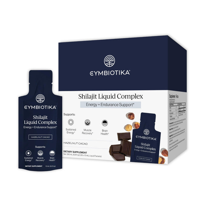 Cymbiotika Shilajit Liquid Complex - 26 Daily Packets
