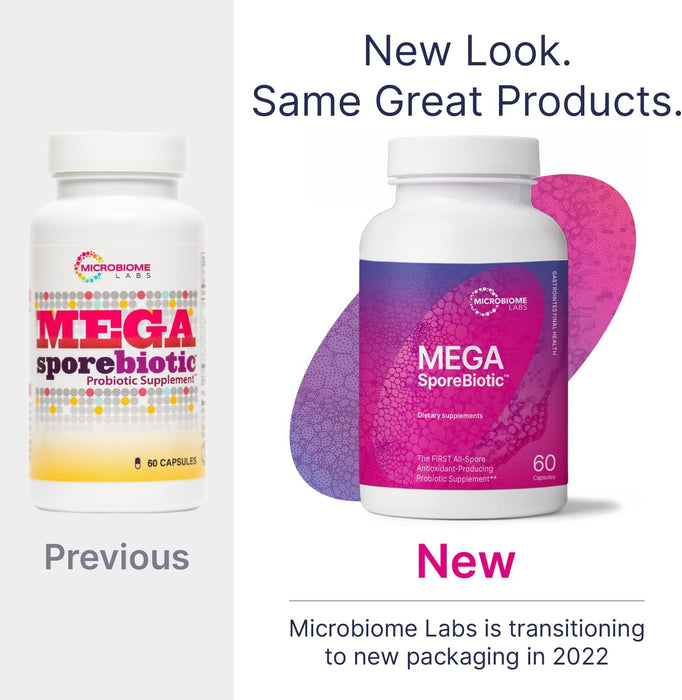 Microbiome Labs MegaSporeBiotic 180 капсул