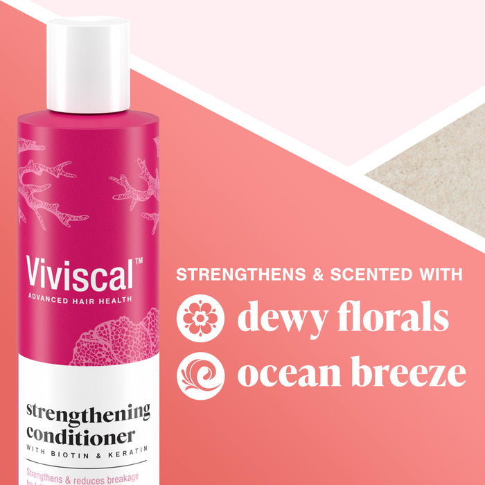 Viviscal Hair Strengthening Conditioner, 8.45 Fl Oz